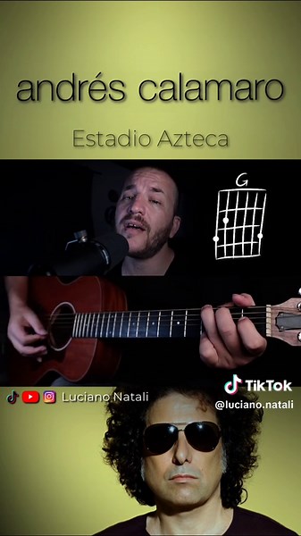 Aprende a tocar 'Estadio Azteca' de Andrés Calamaro