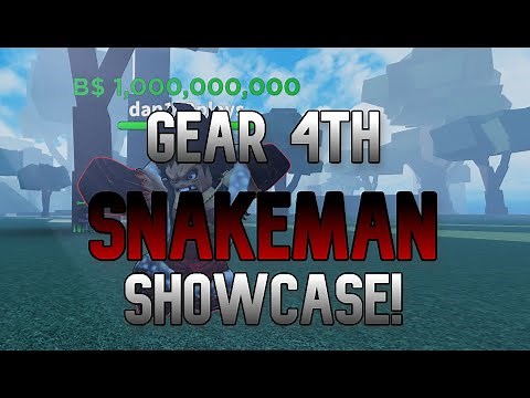 (AOPG) Gear Fourth Snakeman Showcase and how to get it!