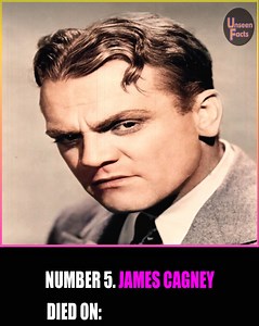 Remembering James Cagney, movie legend, dead at 86 from a heart attack. #reels #reels2025 #jamescagney #hollywood #legend #actor #thepublicenenemy | Unseen Facts Compilations