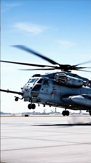 World's biggest Powerful CH-53 Helicopter Takes Off in Action from Airbase! 🌍🚁#shorts #helicopter