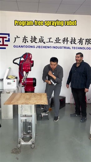 Spraying robot that can be learned in one minute #Easy to operate welding robot #industrial robot