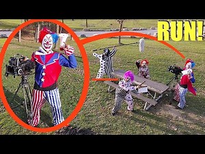 when you see clowns making a Movie on a movie set do not approach them and DON'T ruin the scene!!