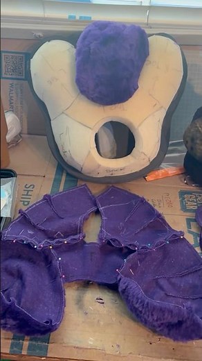 I Built a #Bonnie Suit from Scratch 👀 #FNaF #FiveNightsAtFreddys #FNaFSuit #FNaFCosplay #fnafbonnie