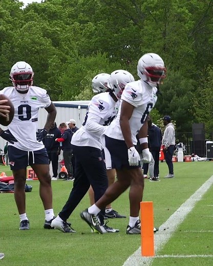 Best Routes From Patriots Receivers During OTAs | #shorts #nfl #patriots