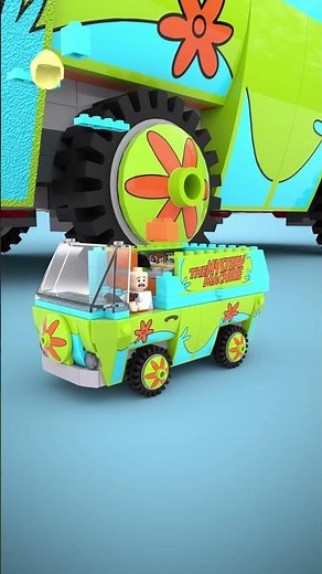 Lego Scooby Doo Mystery Machine Magic Zoom Build