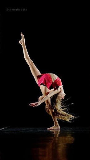 Ella's flexible back layout #ballerina #dancephotography