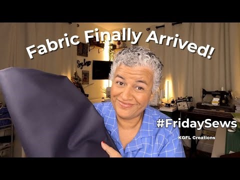 My Black Friday Fabric Just Arrived! + Finished Ponte Pants Toile