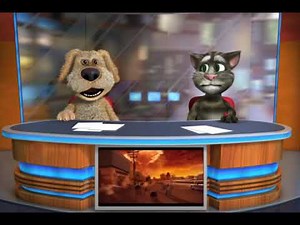 Talking Tom and Ben News - Spaghetti Tornado in Swallow Falls