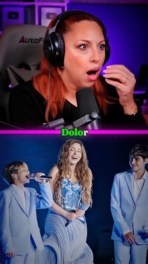 YouTuber Reacts to Shakira Performing “Acróstico” with Her Sons 😭❤️