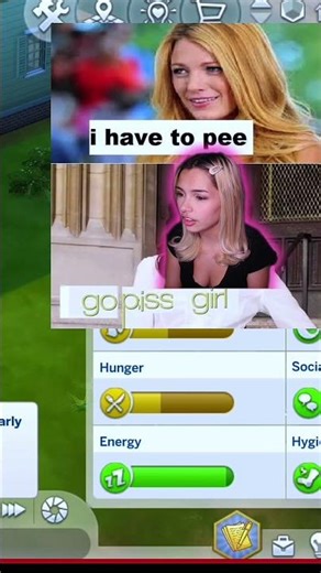 WHY does my Sim have to pee EVERY 5 minutes 😭💀 #sims4 #simschaos #simsgameplay