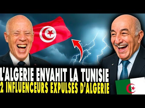 Tebboune's Algeria sends the army to Tunisia. Two influencers expelled from Algeria because of CN...