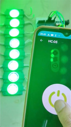 How to control LED💡 using HC-05 Bluetooth module with Arduino Uno #arduino #arduinoproject #diy