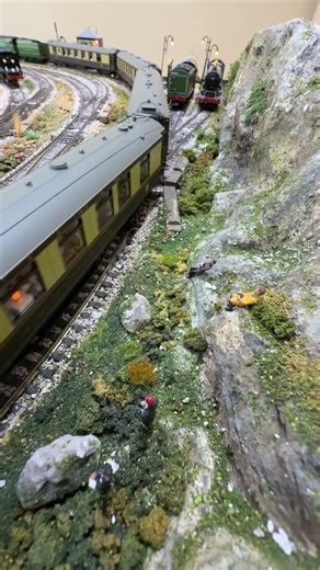 Royal Mail passes the Train spotters.