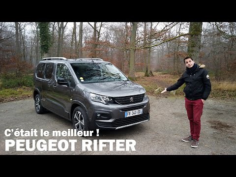 Peugeot RIFTER - Complete test drive, 7-seater version