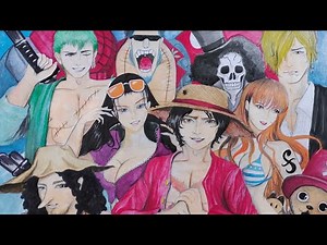 DRAWING ONE PIECE ANIME How to Draw One Piece Anime Characters | Easy Step-by-Step Tutorial