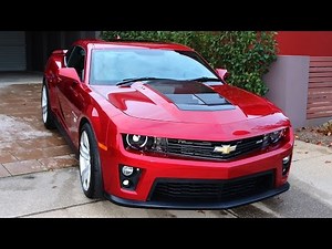 Driving a RHD 2013 Chevrolet Camaro ZL1