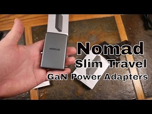 Nomad Slim GaN Power Adapters: Great For Travel