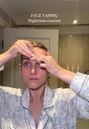 Face Taping for an Effective Nighttime Skincare Routine