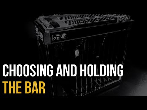 Choosing And Holding The Bar