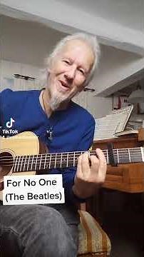 For No One (The Beatles) guitar lesson