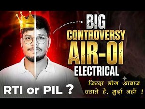 Big Controversy on AIR-01 Electrical | GATE 2026 #gateresults