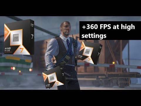 AMD RYZEN 9800x3d + RTX 4070 TI CS2 Performance (high settings)