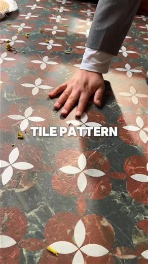 If you want the effect of stone inlay but have a limited budget, here’s an affordable alternative—tile inlay. Tiles are heat-resistant, wear-resistant, scratch-resistant, and easy to maintain, making them very suitable for use in entryways, dining areas, showers, and garden balconies. #porcelaintiles #design #designer #wallart #decor #material #floortile #decor #interiordesign | CU design collection