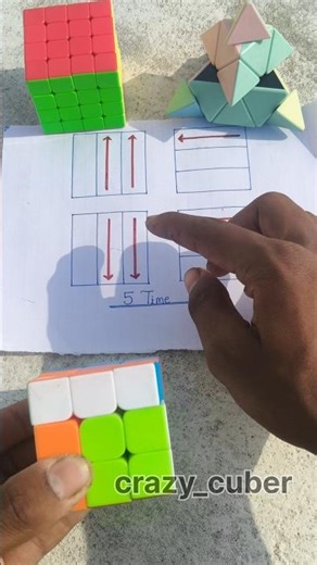3 by 3 rubik's cube solve in new tricks 🤯#rubikscube #puzzle #how #ytshorts #cyborg