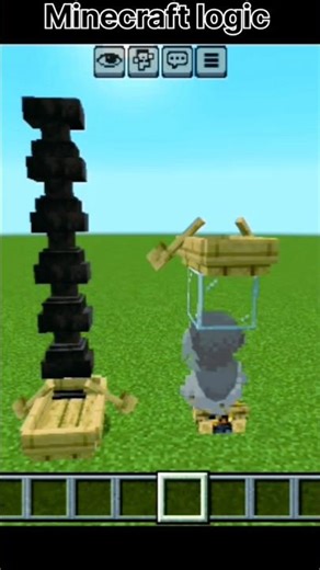 Minecraft logic #viral #shots