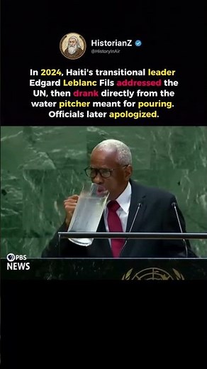 Caught On Live UN Broadcast