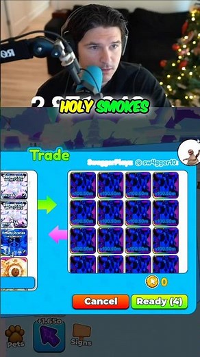 HE GAVE ME INSANELY OP PETS IN TAP SIMULATOR FOR FREE!!