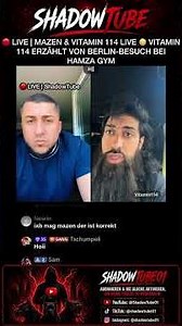 🔴 LIVE | VITAMIN 114 TALKS ABOUT HAMZA GYM 😳 MAZEN CAN HARDLY BELIEVE IT