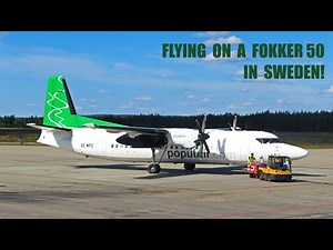 TRIP REPORT | populAir Fokker 50 | ARN-LYC | HP752