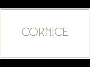 Traditional Architectural Basics : What is the Cornice?