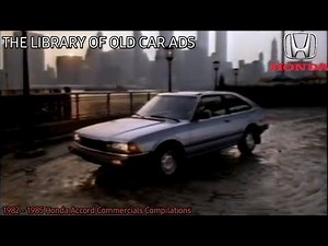 1982 - 1985 Honda Accord Commercials Compilations (Part 1)