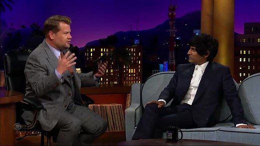 Rudi Dharmalingam takes The Late Late Show with James Corden through the layered mental health journey that is Wakefield, from BBC Studios. | Showtime Networks