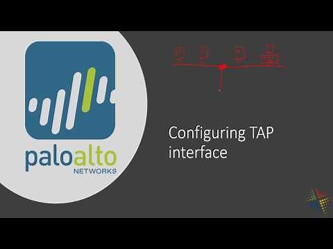 Configuring a TAP interface in Palo Alto