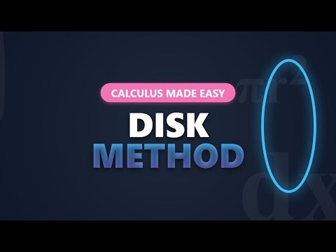 Calculus: The Disk Method Explained (Rotation about x-axis)