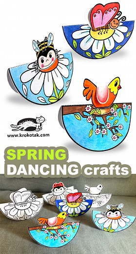 SPRING DANCING crafts