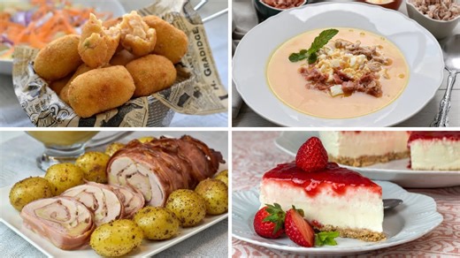 Menú clásico: recetas de toda la vida paso a paso