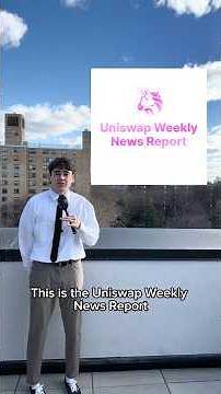 Uniswap Crypto News Report Week 1