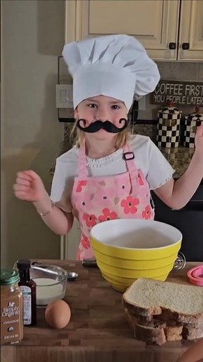 MiniSmart Makes French Toast! | Easy & Fun Cooking for Kids #shortsforkids
