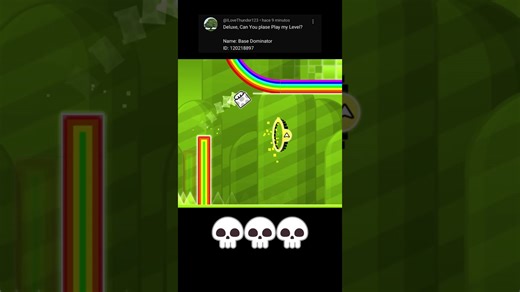 Base Dominator part 2 #geometrydash #gdupdate #gd #deluxe12