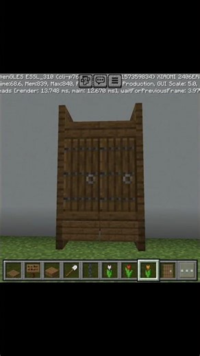 Minecraft: easy closet 😍 #shorts #minecraft #minecraftbuilding #tutorial #millionviews #ytshorts