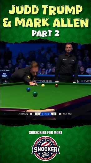 Judd trump & mark allen #snooker #snookergame #snookerhighlights #worldsnookertour #pool #ball #edm