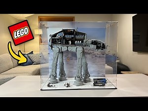 ULTIMATE LEGO UCS AT-AT Display Case REVIEW!