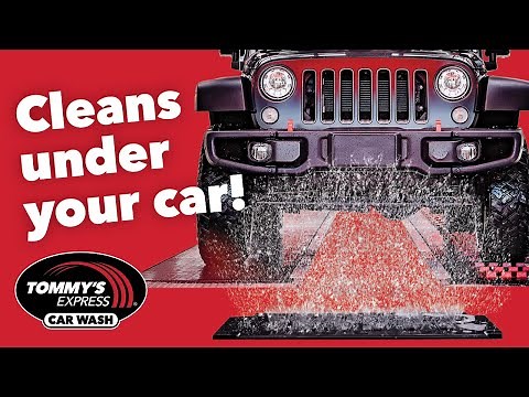 Underbody Flush at Tommy's Express