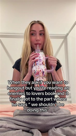 Sorry but I’m busy 🤷🏼‍♀️ #booktok #booktoker #books #enemiestoloversrecs #booktokfyp
