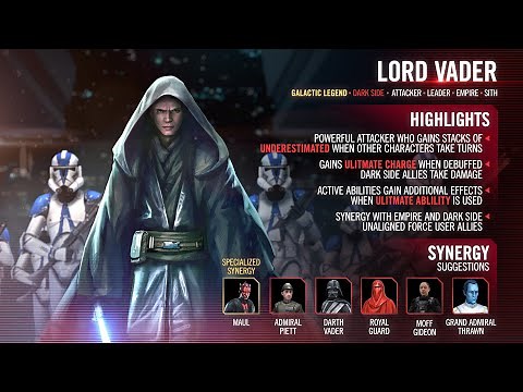 How to Easily Beat Tier 4 of the Galactic Legend Lord Vader Event | #LV #TIER4 #SWGOH