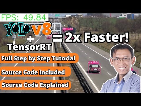 How To Speed Up YOLOv8 2x using TensorRT | YOLOv8 Tutorial